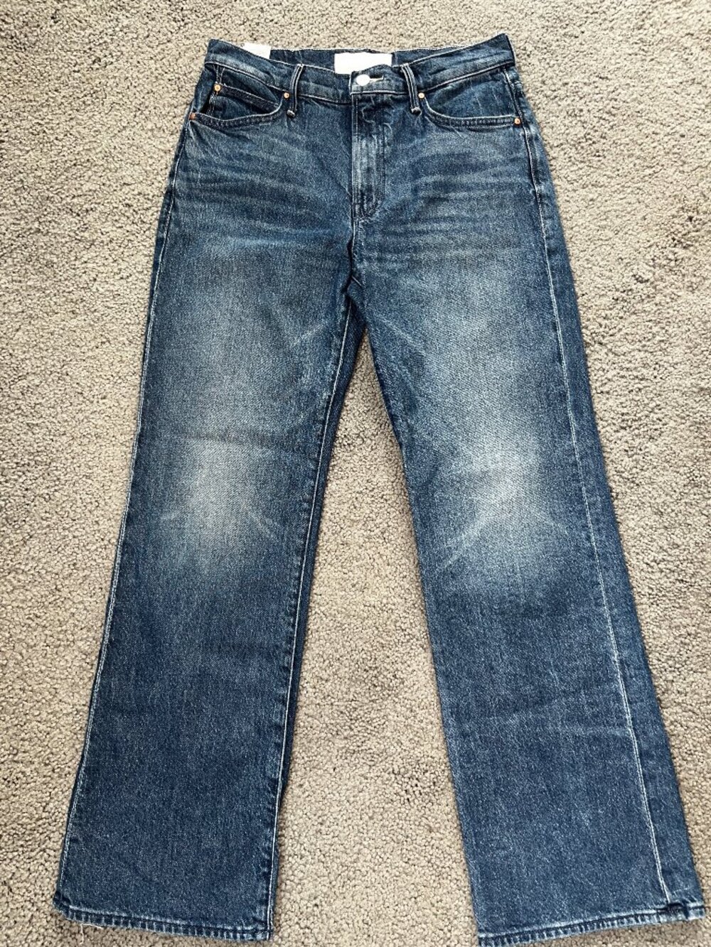 MOTHER SUPERIOR Lil Kick It High Rise Jeans in Which Is Witch Wash - NWOT - 29P